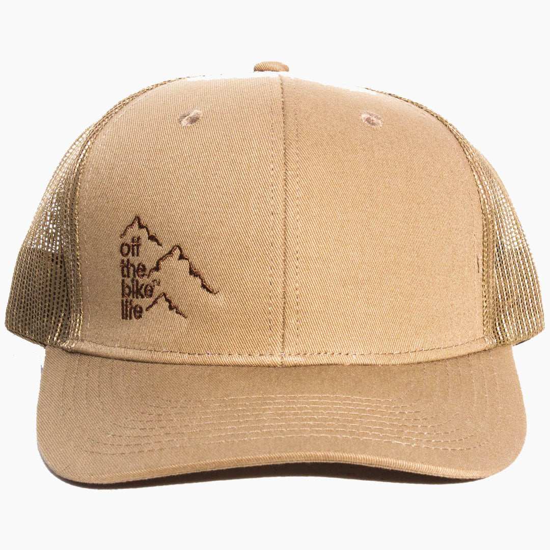 OTB Mountains Snapback Mesh Trucker Hat